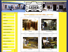 Tablet Screenshot of lederschuster.at
